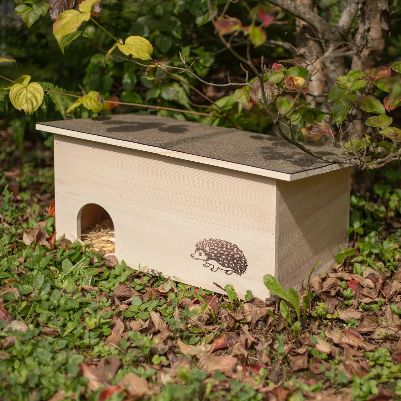 Image du produit pour «Maison Biogarten pour hérissons en kit» | © BEWO Genossenschaft Berufliche