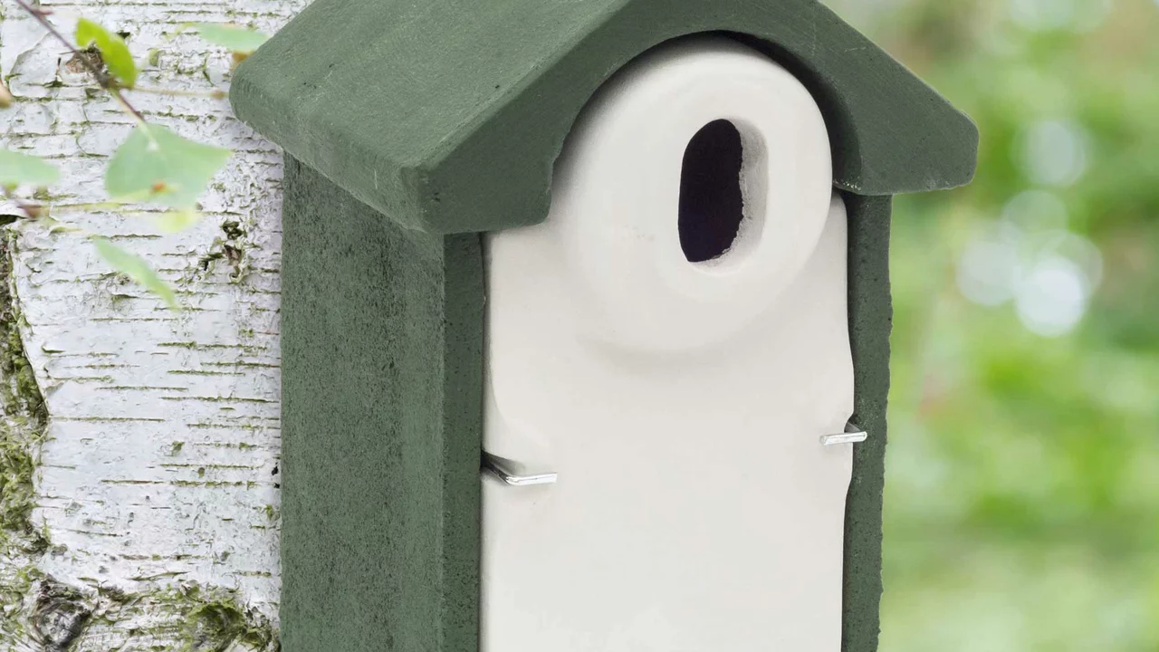 Produktbild zu «Vogelhaus Gartenrotschwanz» | © CJ WildBird Foods Ltd