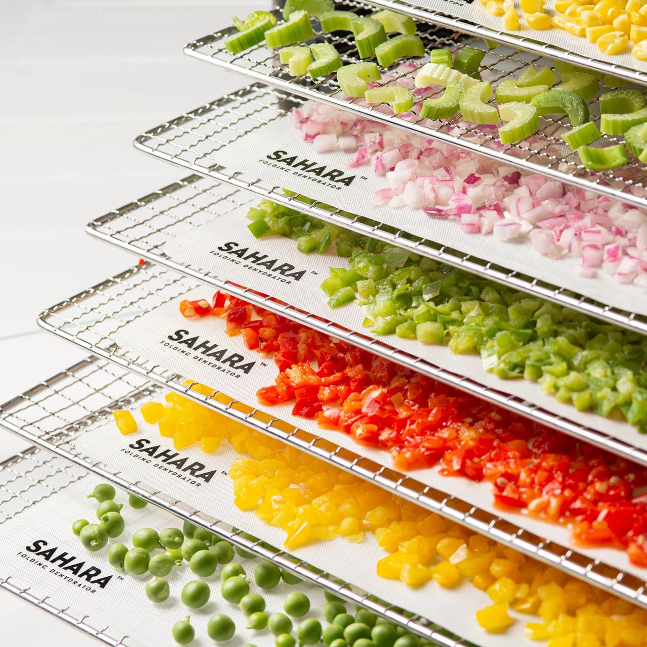 Produktbild zu «Dörrfolie weiss Silikon zu Sahara» | © LUBA GmbH