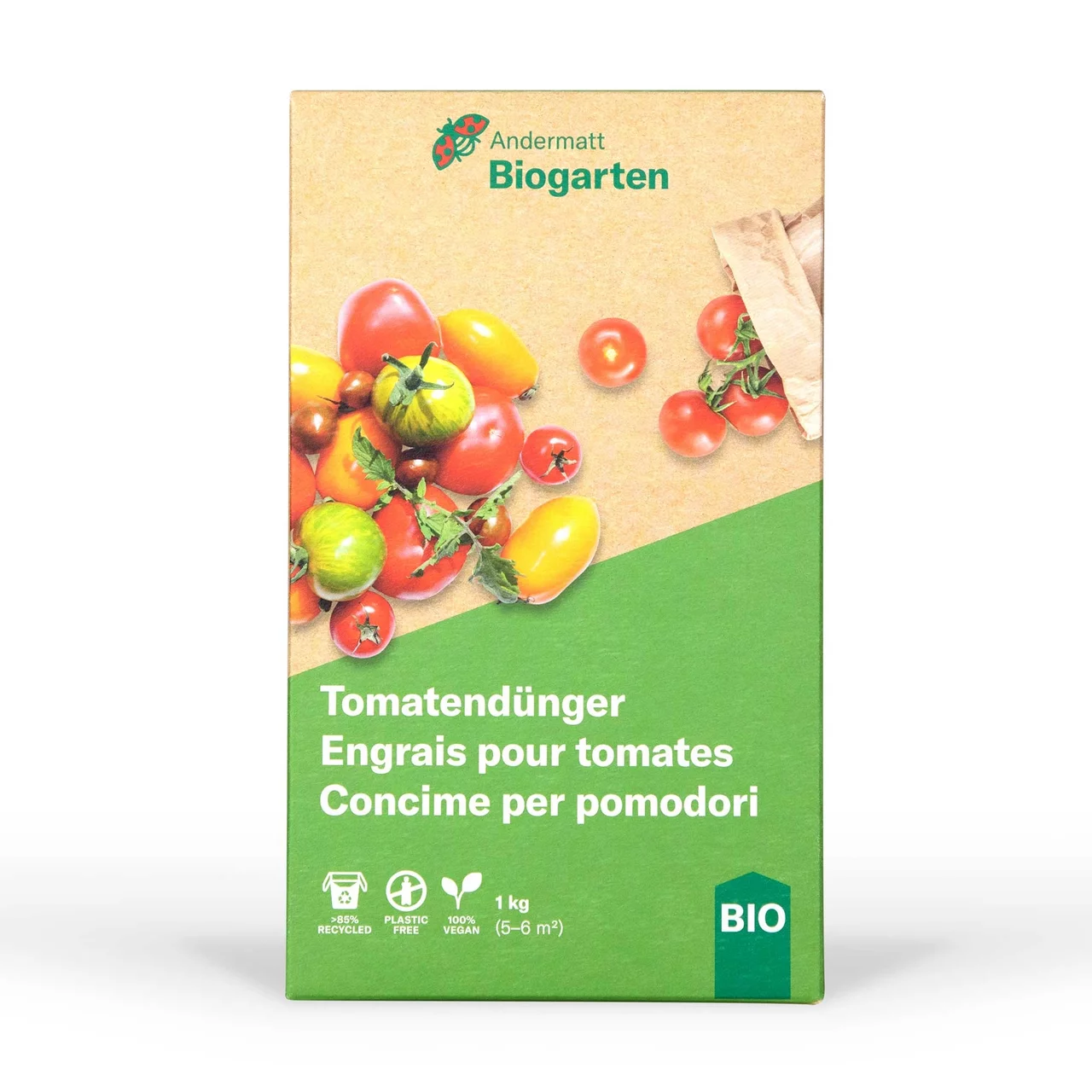 Image du produit pour «Engrais solide pour tomates» | © Andermatt Biogarten AG