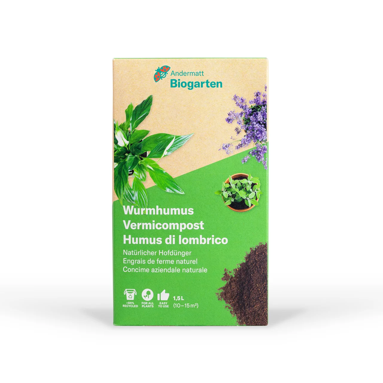 Bio-Wurmhumus  Naturdnger fr starke und gesunde Pflanzen