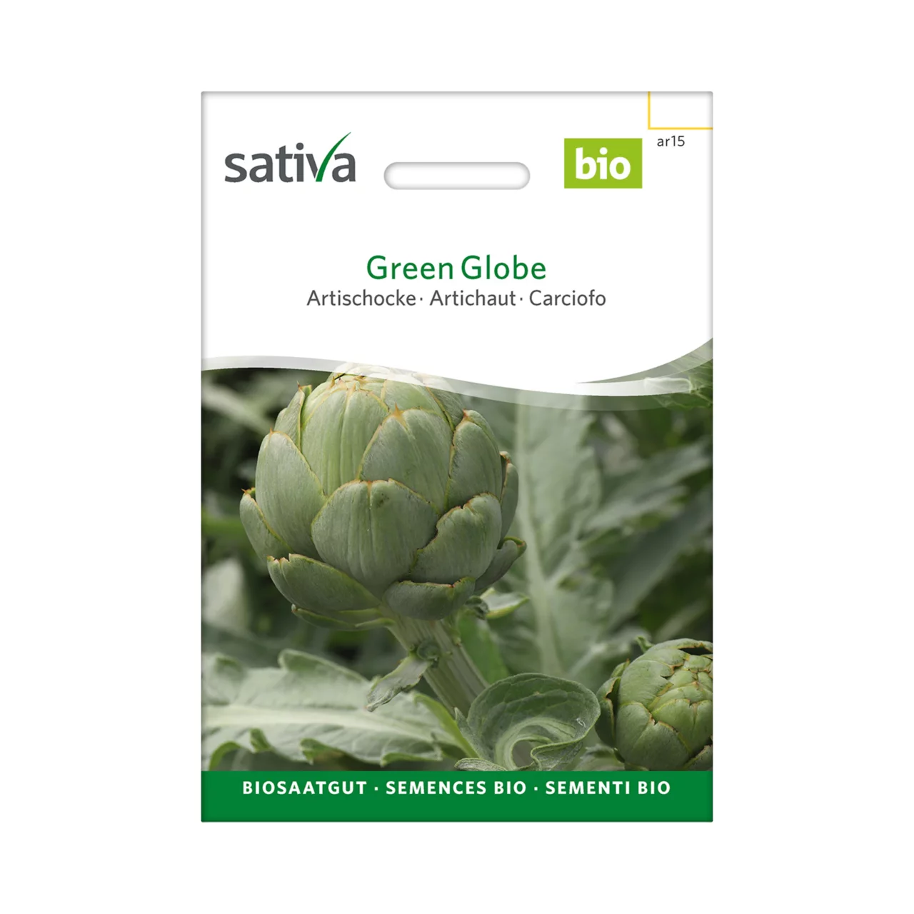 Produktbild zu «Biosamen Artischocke Green Globe» | © Sativa Rheinau AG