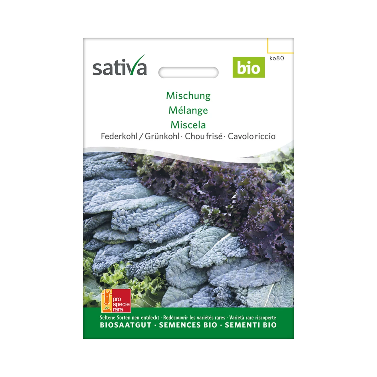 Image du produit pour «Semences bio Chou frisé Mélange» | © Sativa Rheinau AG