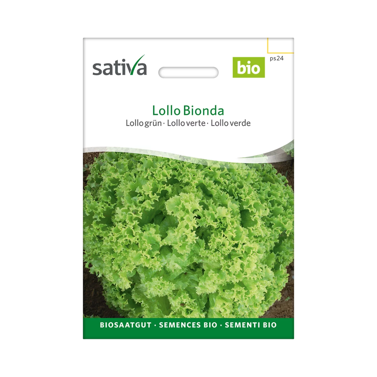 Produktbild zu «Biosamen Lollo Bionda» | © Sativa Rheinau AG