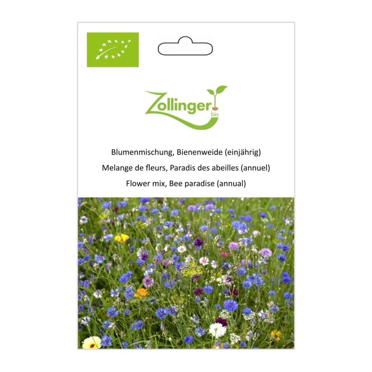 Produktbild zu «Biosamen Blumenmischung, Bienenweide (einjährig)» | © Zollinger Bio Sàrl