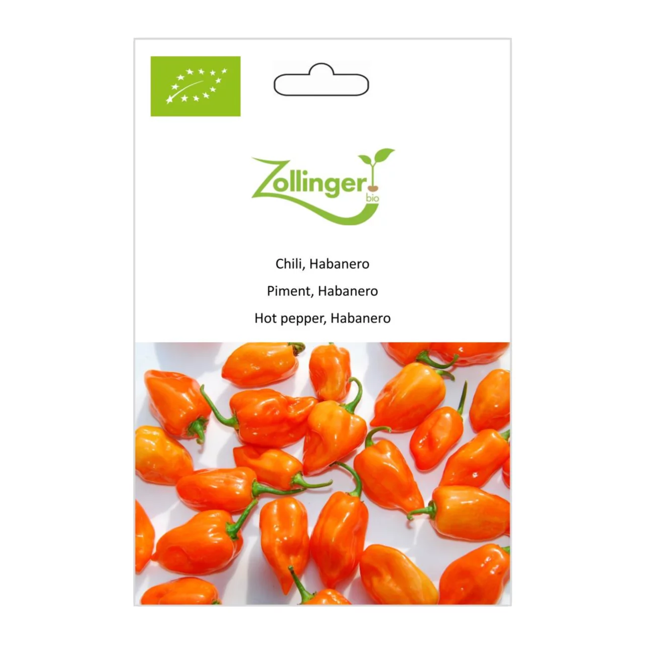Produktbild zu «Biosamen Chili, Habanero» | © Zollinger Bio Sàrl
