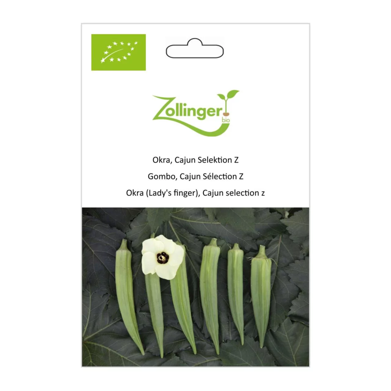 Produktbild zu «Biosamen Okra, Cajun Selektion Z» | © Zollinger Bio Sàrl