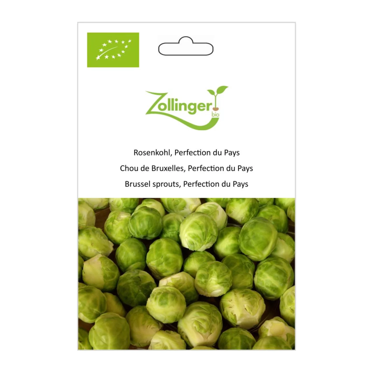Produktbild zu «Biosamen Rosenkohl, Perfection du Pays» | © Zollinger Bio Sàrl