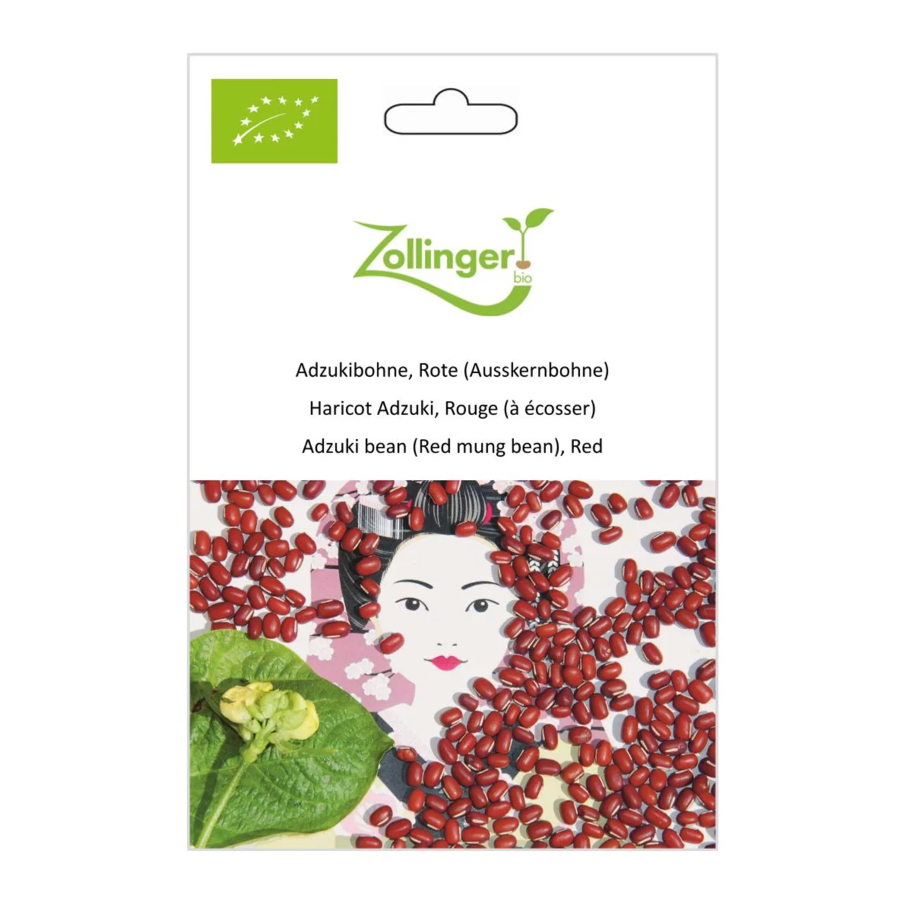 Produktbild zu «Biosamen Adzukibohne, Rote» | © Zollinger Bio Sàrl