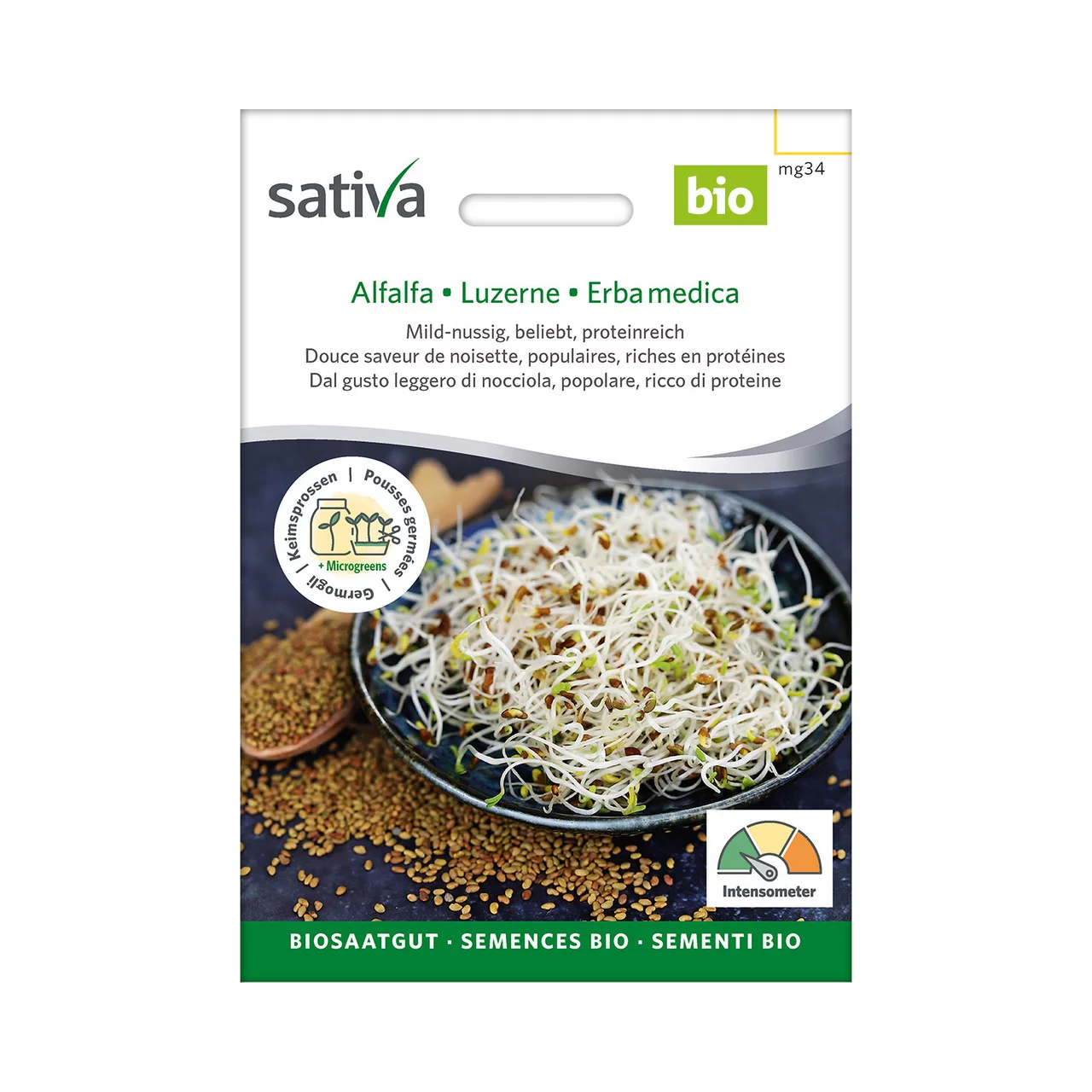 Sprossensamen Alfalfa/Luzerne | © Eschenfelder GmbH & Co.KG