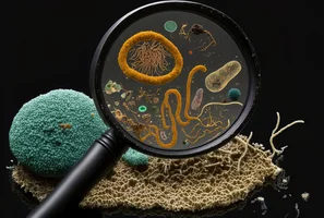 La majeure partie de la vie biologique n'est pas visible à l'œil nu. | © Andermatt Biogarten AG