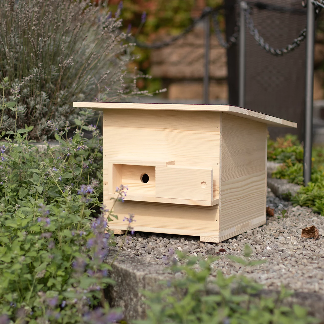 Produktbild zu «Biogarten Hummelnistkasten Bausatz» | © BEWO Genossenschaft Berufliche