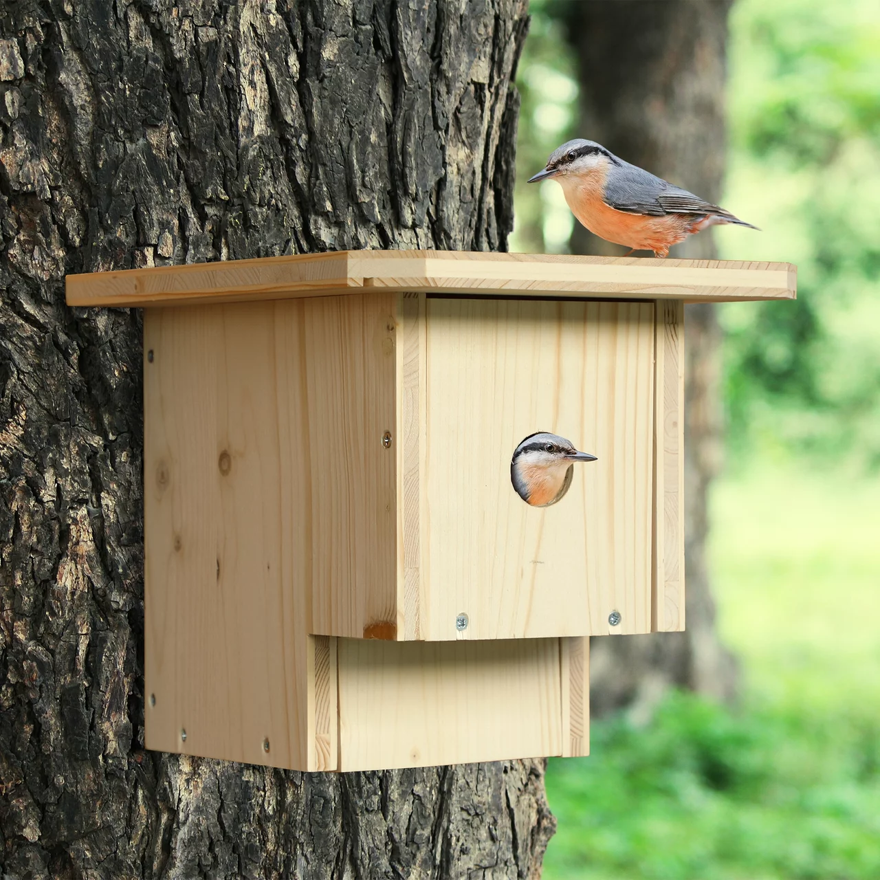 Produktbild zu «Bausatz Nisthilfe für Vögel» | © Andermatt Biogarten AG