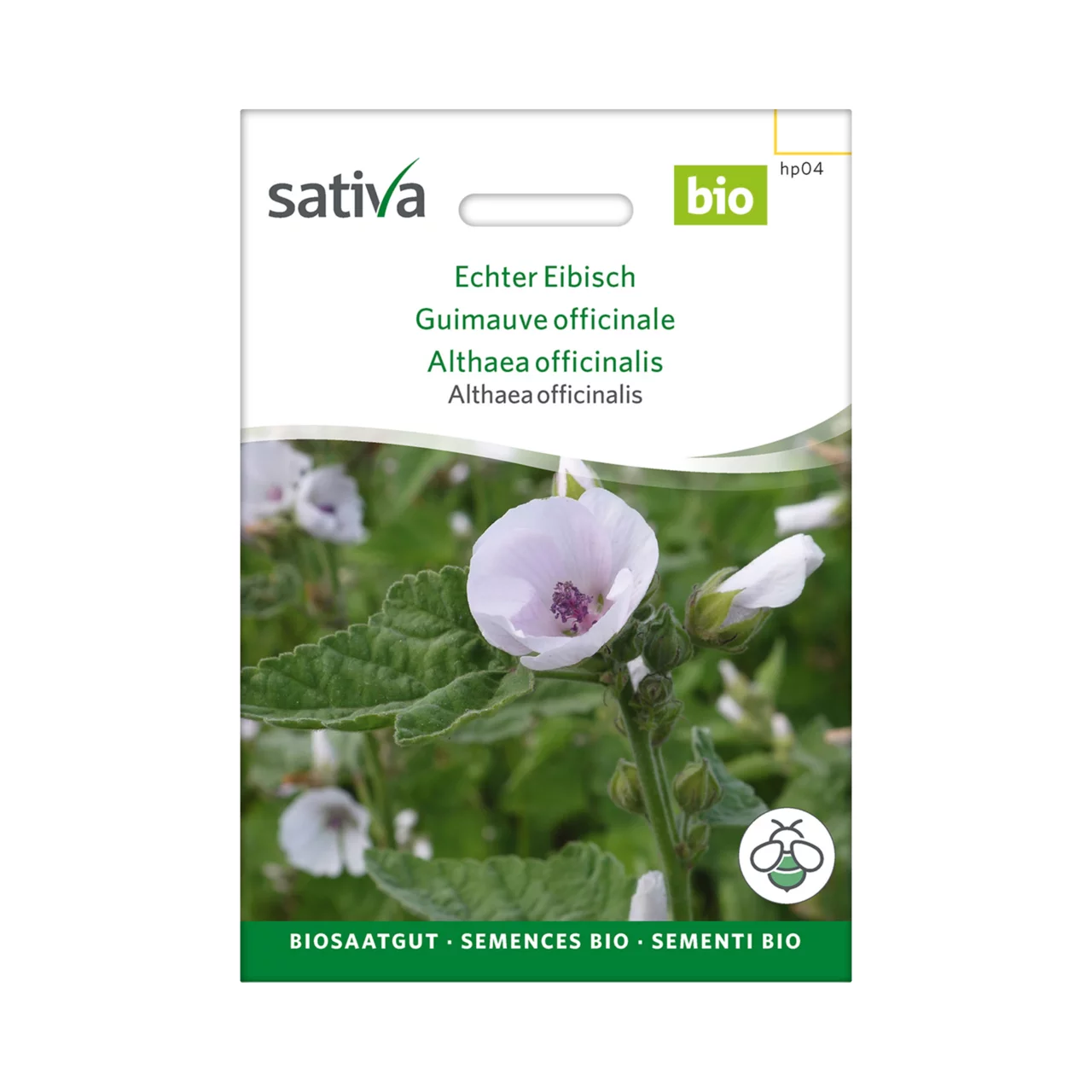 Produktbild zu «Biosamen Echter Eibisch» | © Sativa Rheinau AG