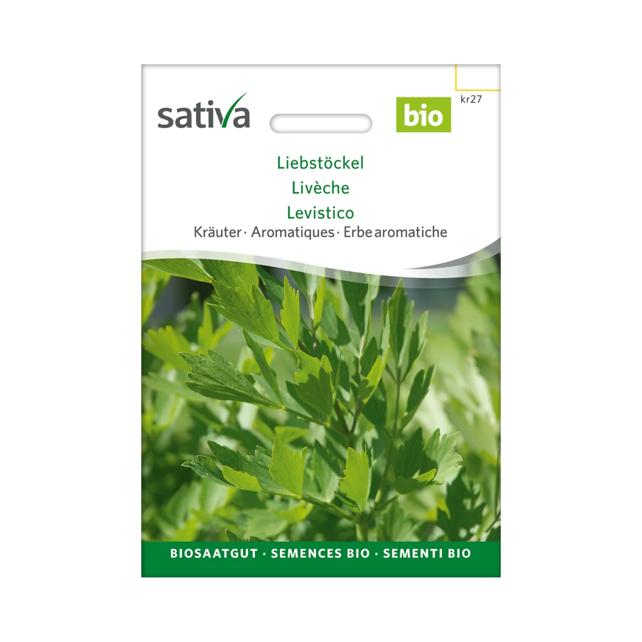 Image du produit pour «Semences bio Livèche» | © Sativa Rheinau AG