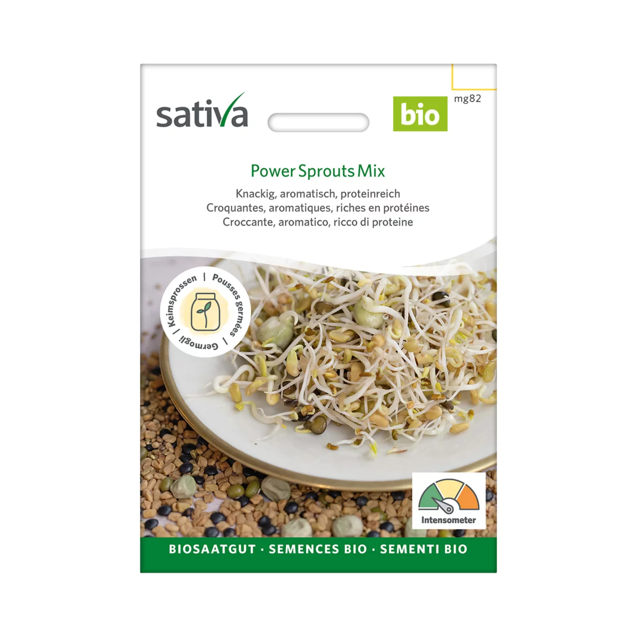 Image du produit pour «Graines à germer Power Sprouts Mix» | © Sativa Rheinau AG