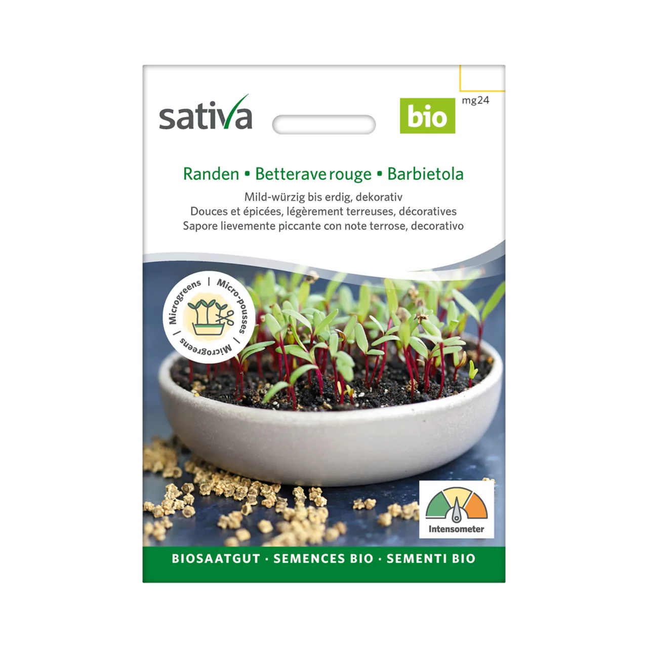Image du produit pour «Graines à germer Betterave Rouge» | © Sativa Rheinau AG