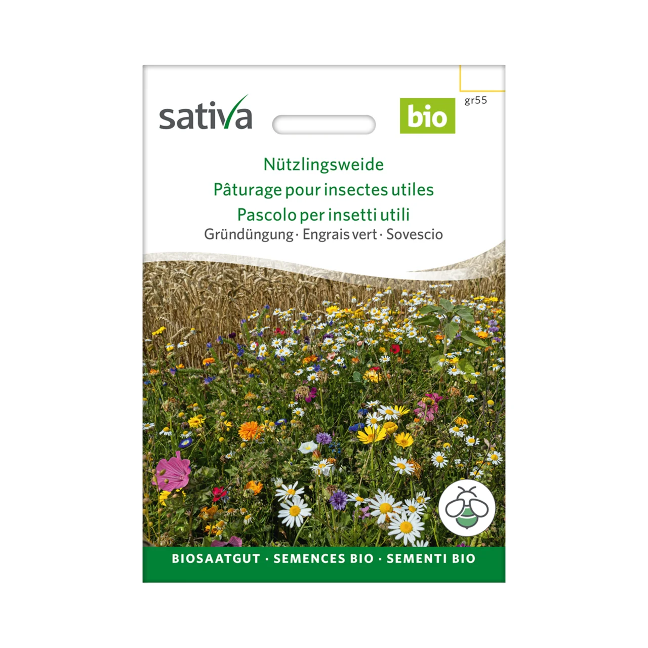 Image du produit pour «Semences bio Engrais vert Pâturage pour insectes utiles»