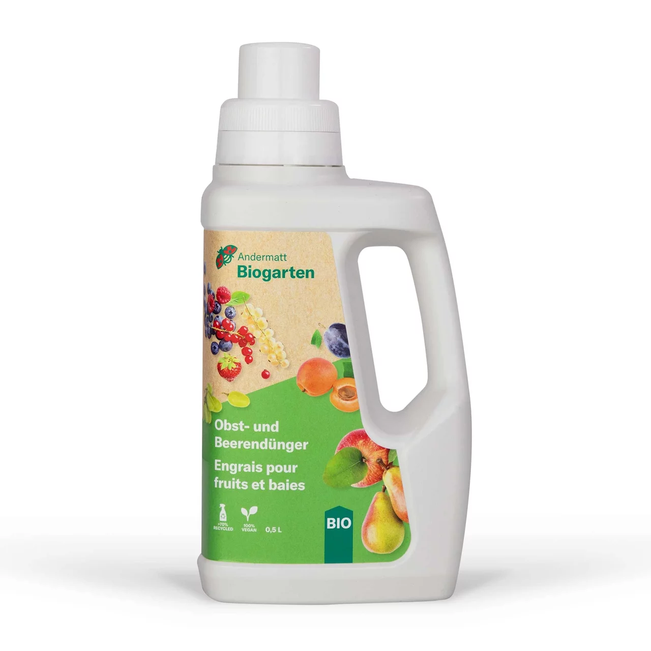 Image du produit pour «Engrais liquide pour fruits et baies» | © Andermatt Biogarten AG