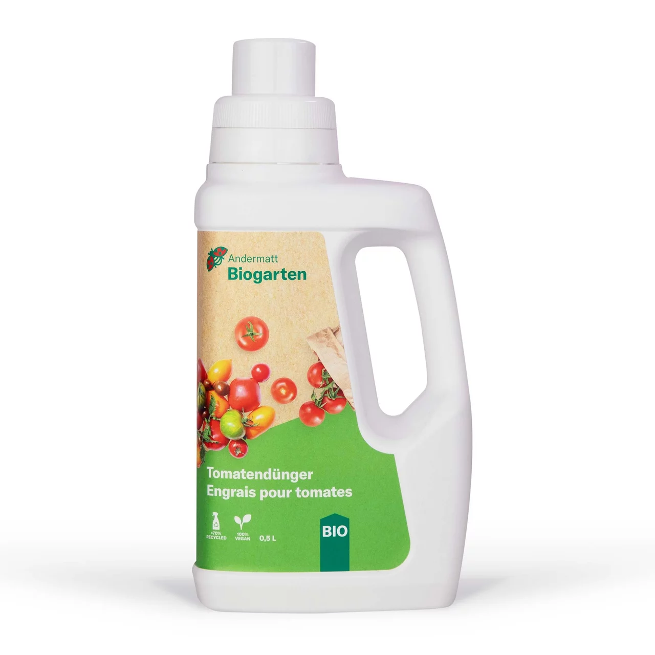 Produktbild zu «Tomatendünger flüssig» | © Andermatt Biogarten AG