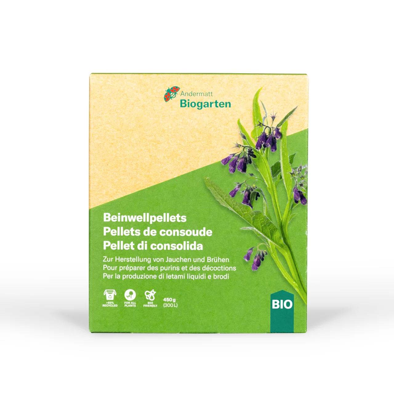 Produktbild zu «Beinwellpellets» | © Andermatt Biogarten AG